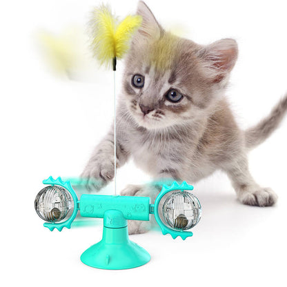 Cat Rotating Windmill Toy