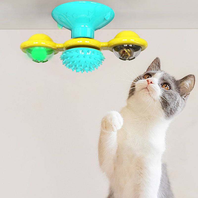 Cat Rotating Windmill Toy