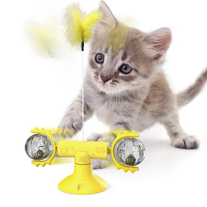 Cat Rotating Windmill Toy