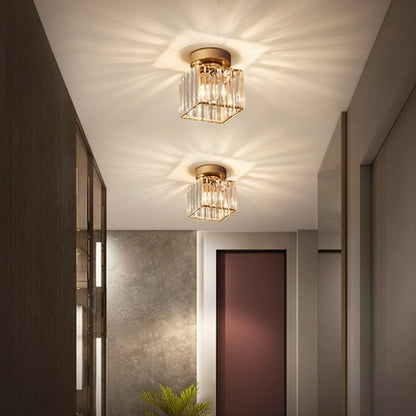 Crystal Aisle Ceiling Lamp