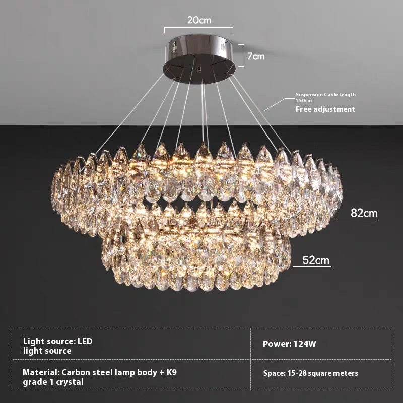 Crystal Modern Room Lamp