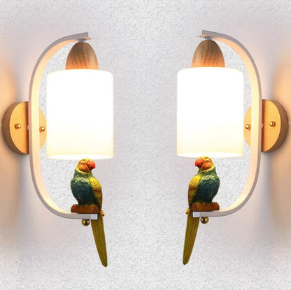 Solid Wood Bedside Lamp