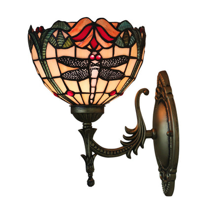 European Retro Dragonfly Wall Lamp