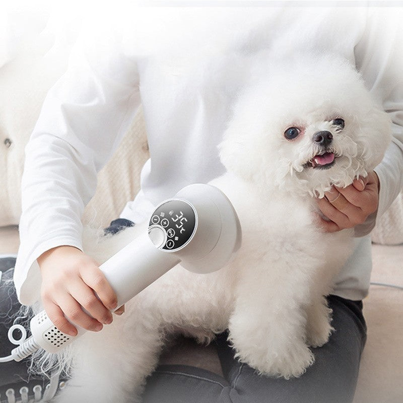 Smart Pet Hair Dryer & Comb