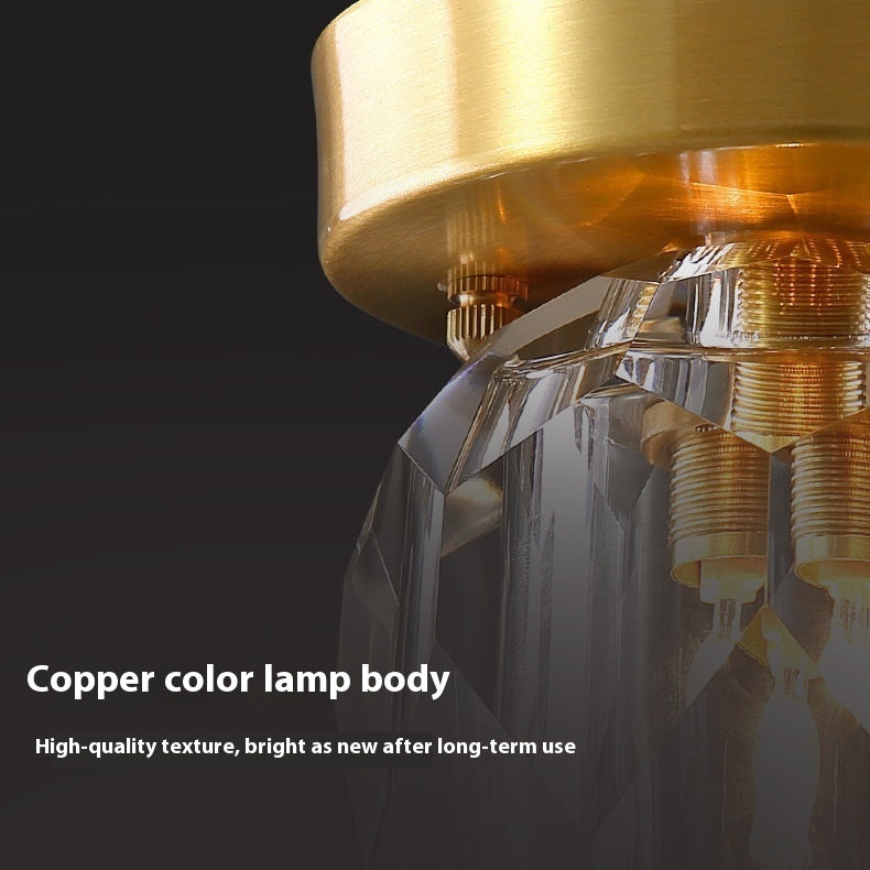 Crystal Aisle Ceiling Lamp