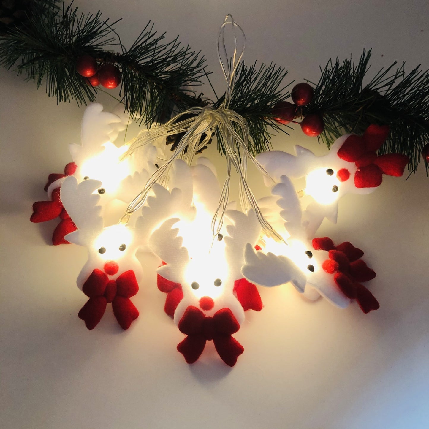 Christmas LED Snowman String Lights