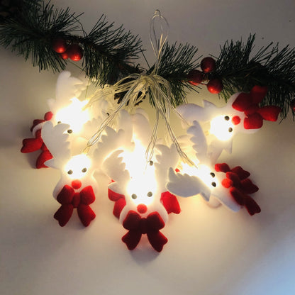 Christmas LED Snowman String Lights