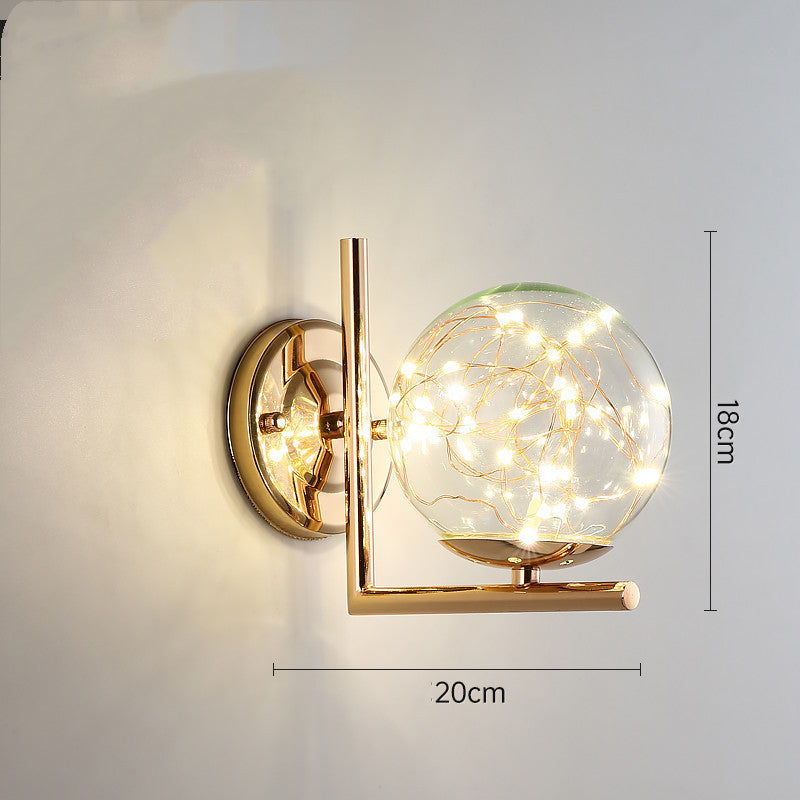 Luxury Crystal Transparent Bedside Lamp
