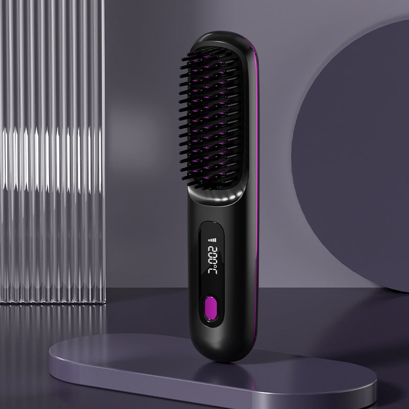 2-in-1 Wireless Hair Straightener Comb