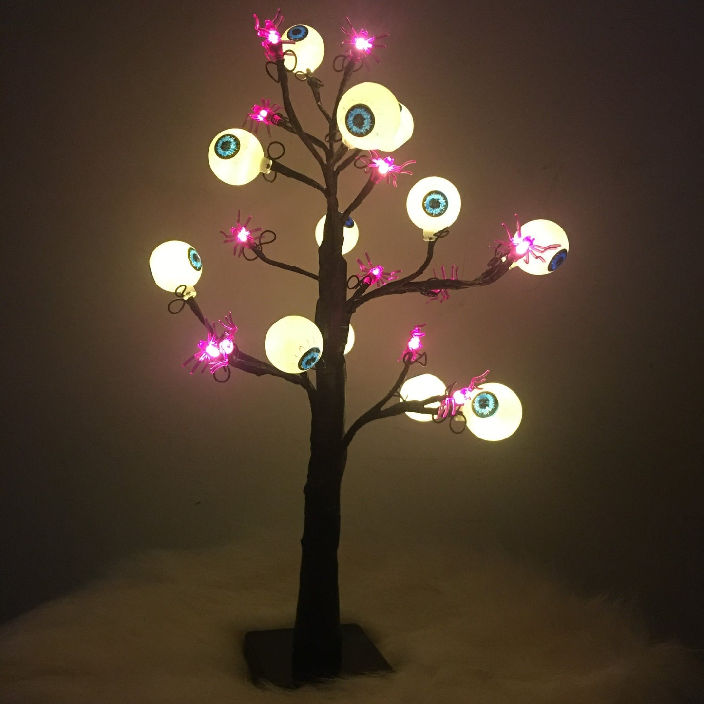 Halloween LED Ghost & Eyeball Tree Light