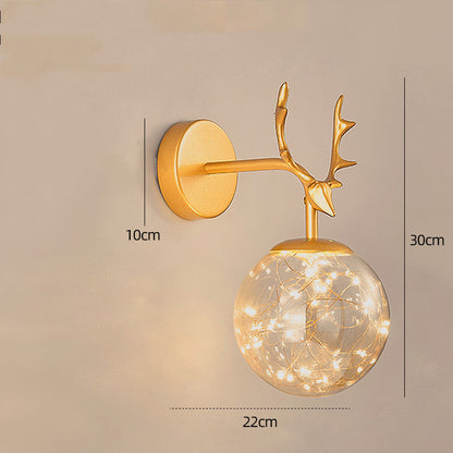 Luxury Crystal Transparent Bedside Lamp