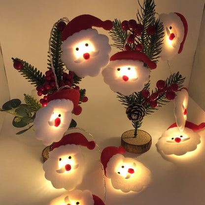 Christmas LED Snowman String Lights