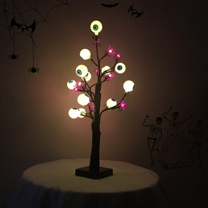 Halloween LED Ghost & Eyeball Tree Light