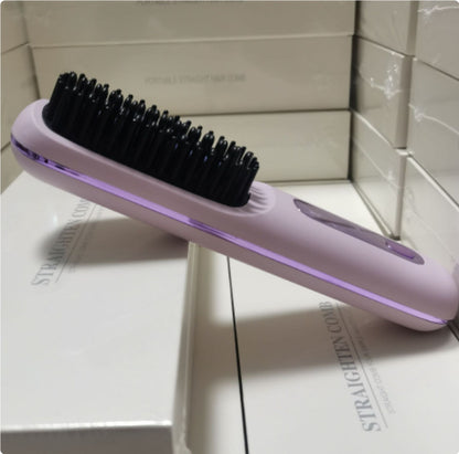 2-in-1 Wireless Hair Straightener Comb
