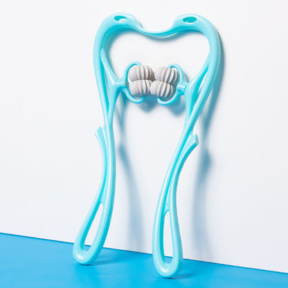 6-Wheel Manual Neck Massager Roller