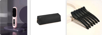 2-in-1 Wireless Hair Straightener Comb