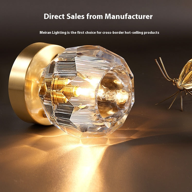 Crystal Aisle Ceiling Lamp